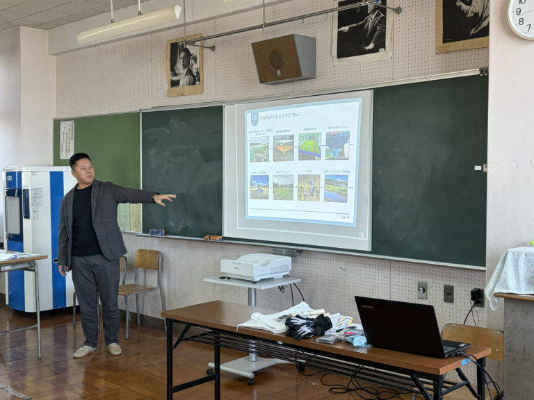小学校で授業をさせていただきました。「綾瀬の〇〇を守る人々」